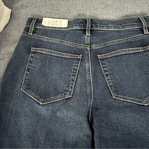 Loft Flare Crop Jeans